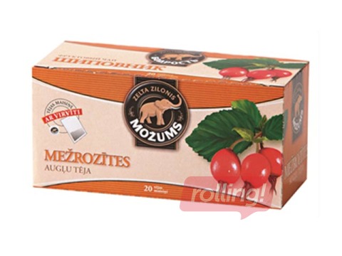 Tēja mežrozīšu Možums, 20 pac.