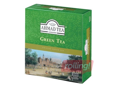 Tēja zaļā Ahmad Green, 100 pac.