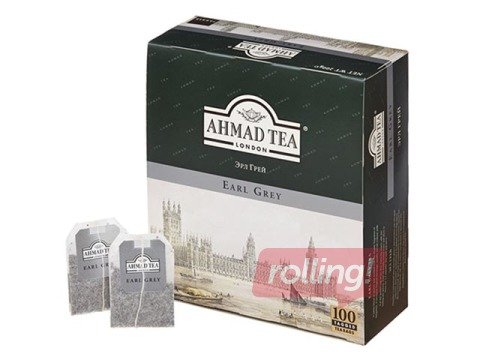Tēja melnā Ahmad Earl Grey, 100 pac.