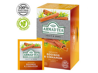 Tēja augļu Ahmad, rooibos un kanēlis, 20 pac.