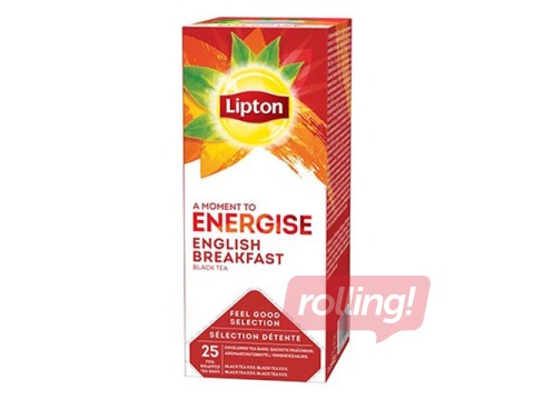 Tēja melnā Lipton, English Breakfast, 25 pac. 