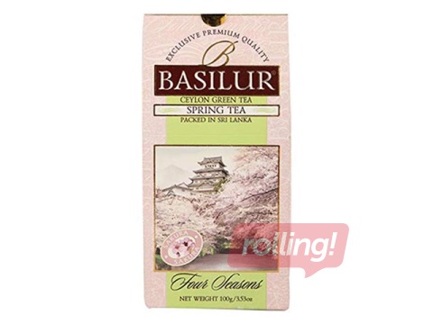 Tēja zaļā beramā Basilur 4 Seasons Spring Tea, 100g