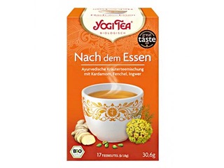 Tēja ajūrvēdas Bio Yogi tēja Gremošanas uzlabošanai Stomach Ease, 17 pac.