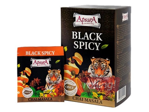 Tēja melnā Apsara Black Spicy, 20 pac.