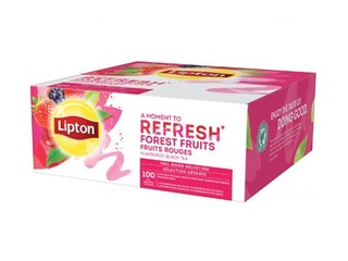 Tēja melnā Lipton ar meža ogu aromātu, 100 pac.