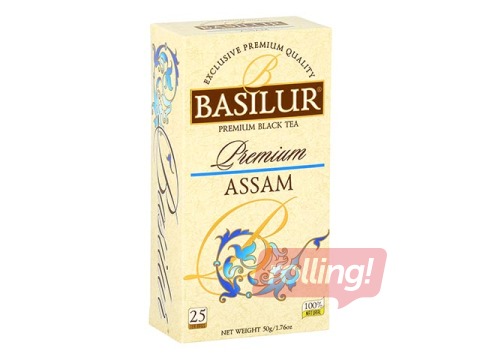 Tēja melnā, Basilur, Assam, 25pac