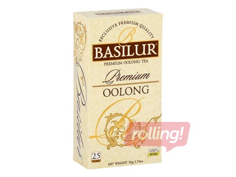 Tēja zaļā, Basilur, Oolong, 25pac