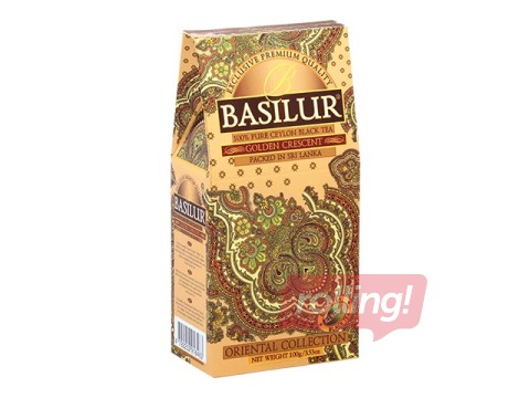 Tēja melnā, Basilur, Oriental Golden Crescent, 100g