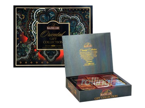 Tēja melnā un zaļā Basilur Oriental Asorti 60 pac