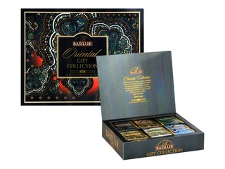 Tēja melnā un zaļā Basilur Oriental Asorti 60 pac