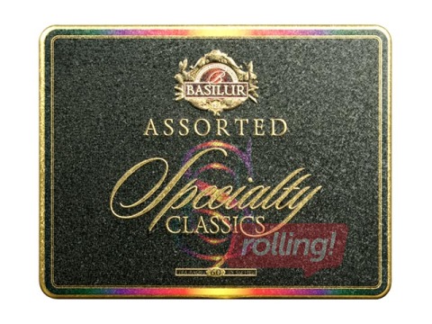 Tēja melnā un zaļā, Basilur, Specialty Classic Asorti, 60pac