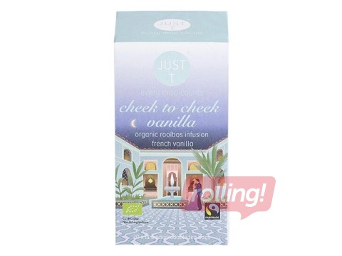 Tēja zāļu Just-T Cheek To Cheek Vanilla Bio 2g x 20