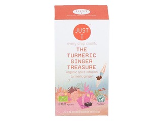 Tēja zāļu Just-T The Tumeric Ginger Treasure Bio 2g x 20