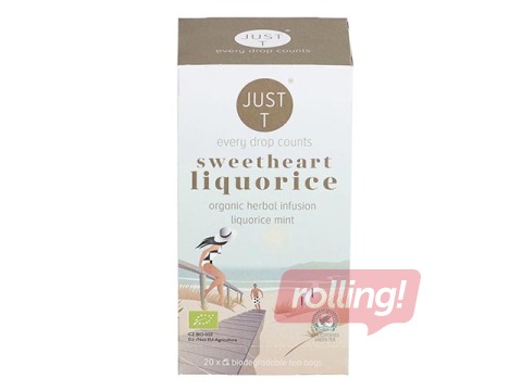 Tēja zāļu Just-T Sweetheart Liquorice Bio 2g x 20