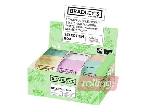 Tējas izlase Bradley's, 90 pac.