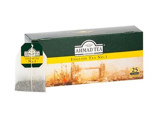 Tēja melnā Ahmad English tea No.1, 25x2g
