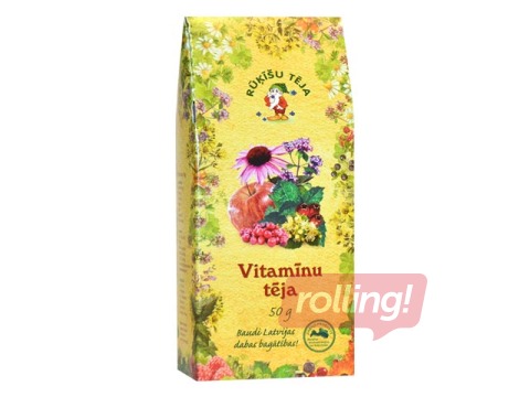Tēja Vitamīnu Rūķīšu tēja, beramā, 50g