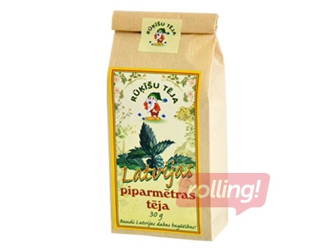 Tēja Latvijas piparmētru Rūķīšu tēja, beramā, 30g
