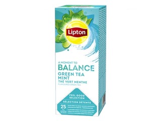 Tēja zaļā Lipton Mint, 25 pac.