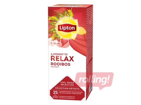 Tēja augļu Lipton Rooibos, 25 pac.