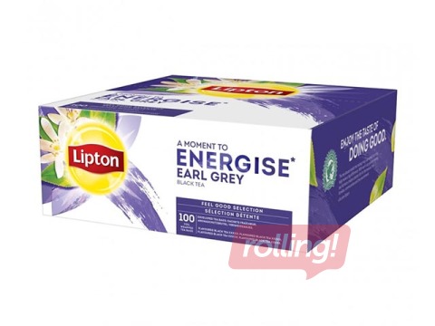 Tēja melnā Lipton Earl Grey, 100 pac.