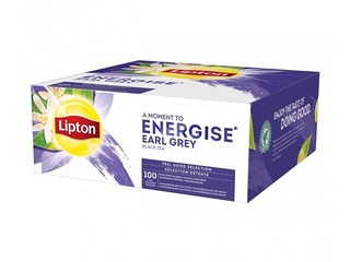 Tēja melnā Lipton Earl Grey, 100 pac.