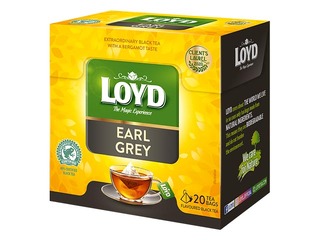 Tēja melnā Loyd Pyramids Early Grey, 20x2 g