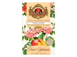 Tēja augļu Basilur Wild Rose, 25 pac