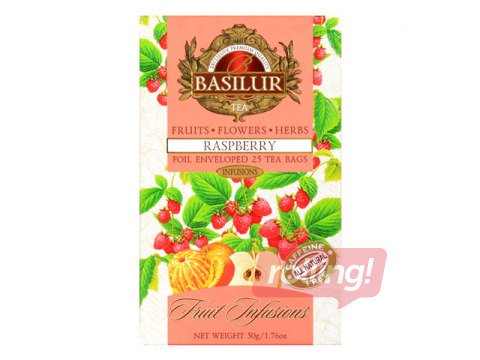 Tēja augļu Basilur Raspbery, 25 pac