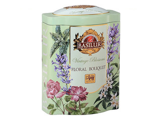 Tēja zaļā Basilur Vintage Blossoms Floral Bouquet, 100g
