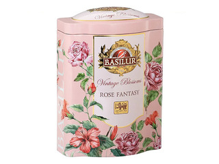 Tēja zaļā Basilur Vintage Blossoms Rose Fantasy, 100g