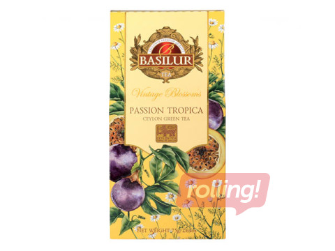 Tēja zaļā Basilur Vintage Blossoms Passion Tropica, 75g