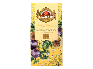 Tēja zaļā Basilur Vintage Blossoms Passion Tropica, 75g