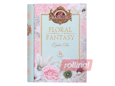 Tēja zaļā Basilur Tea Book Floral Fantasy Volume 3, 100g