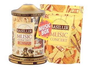 Melnā tēja Basilur Music Concert Christmas, 100g