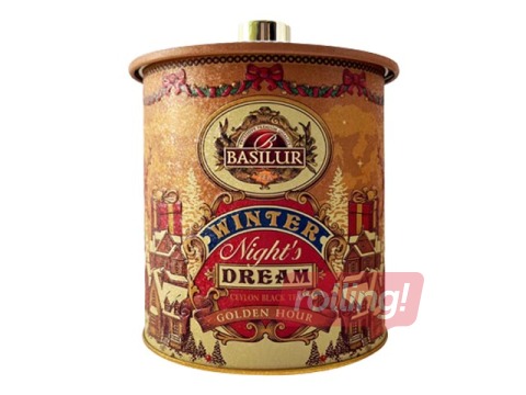 Melnā tēja beramā Basilur Golden Hour, 100g