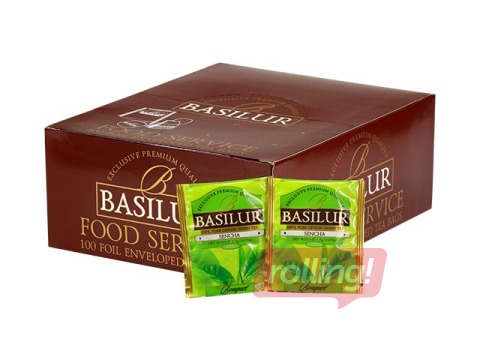 Tēja zaļā Basilur Sencha Green, 100 pac.