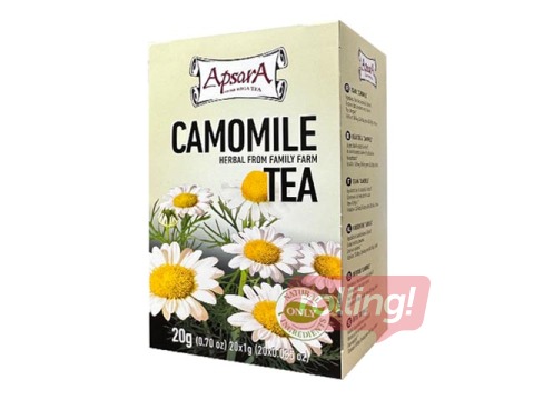 Tēja tīra kumelīšu Apsara, 20 pac.