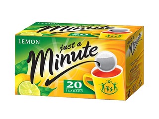 Tēja melnā Just a Minute ar citronu 20x1.4g 