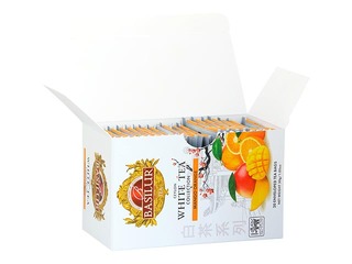 Tēja baltā Basilur Premium White Tea  Mango & Orange, 20 pac.