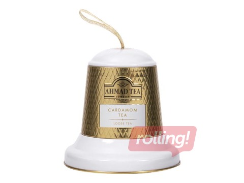 Tēja melnā, Ahmad, ar kardamonu, Ziemassvētku Zvaniņš, 75g