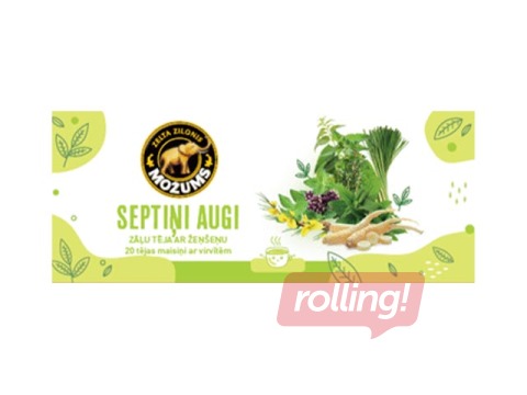 Zāļu tēja Možums, septiņu augu, 20 pac.