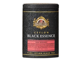 Tēja melnā, Basilur Black Essence, Rožu bergamote, 100g