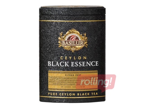 Tēja melnā, Basilur Black Essence, Citrusaugļu pikantums, 100g