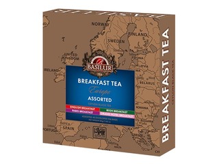 Tēja melnā, Basilur Breakfast tea collection, Eiropa, 80g, 40pac