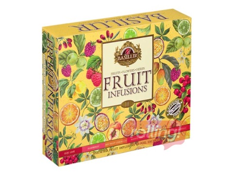 Tēja augļu Basilur Fruit Infusions, Vol III, 120g, 60 pac.