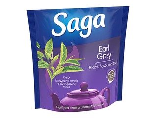 Tēja melnā, Saga, Earl Grey, 75pac