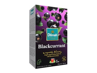 Melnā tēja ar upeņu garšu, Dilmah, 20 pac.