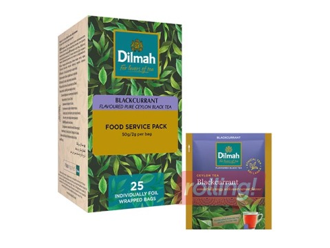 Melnā tēja ar upeņu garšu, Dilmah, 25 pac.