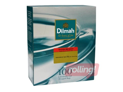 Melnā tēja English breakfast, Dilmah, 100 pac.
